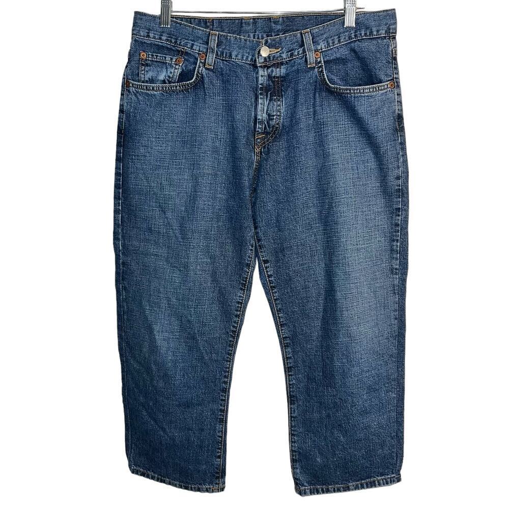 Lucky Brand Blue Cropped Jeans